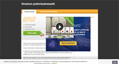 Desktop Screenshot of pokeriautomaatti.peliparatiisi.com